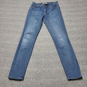 Madewell Jeans Womens 28 Roadtripper Blue Slim Tapered Toothpick Denim Pants
